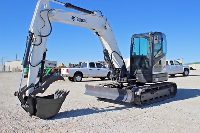 BOBCAT HYDRAULIC EXCAVATOR THUMB GRAPPLE CLAMP CLAW E80 E85 MADE IN USA!