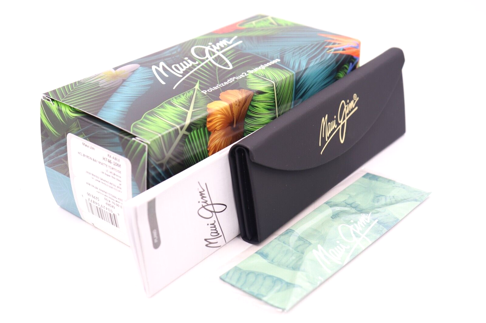 Pre-owned Maui Jim Byron Bay Matte Tortoise Bronze Polarized Sunglasses H746-10m $279 In Hclb Bronze