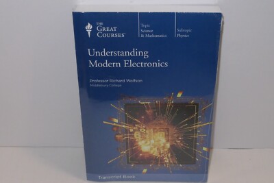 Understanding Modern Electronics Transcript Book The Great Courses BRAND NEW!!