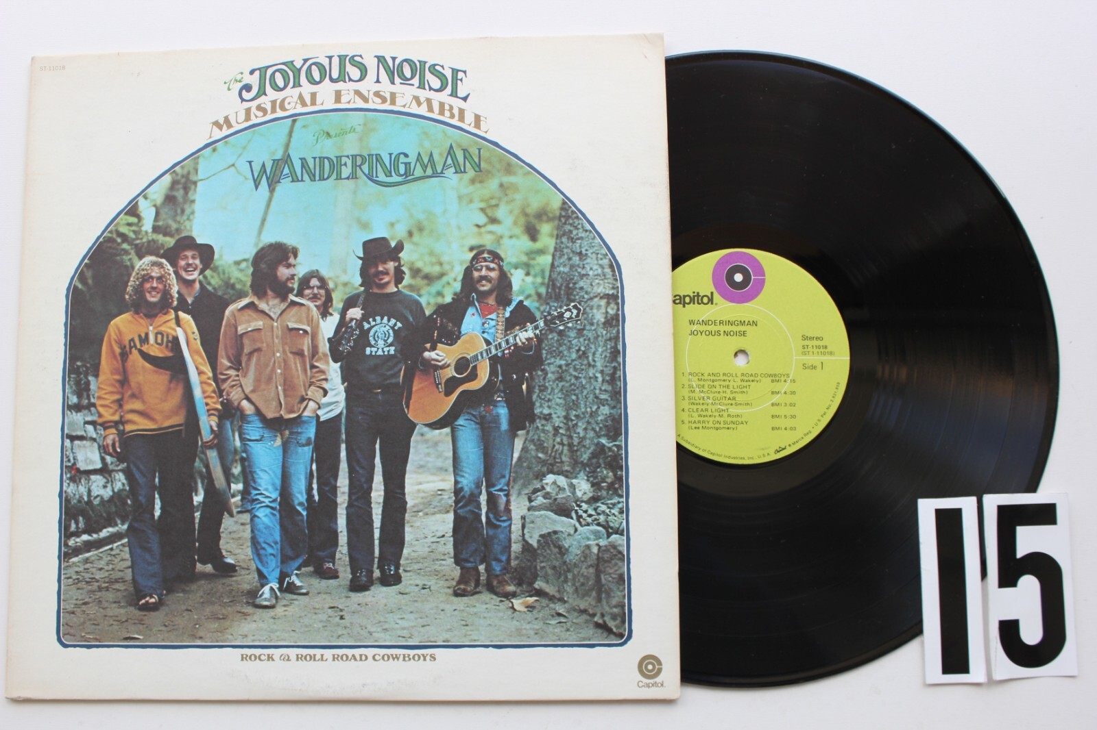 Joyous Noise Musical Ensemble Wanderingman Psych Record lp