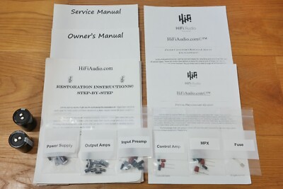 Heathkit AA29  restoration kit service recap capacitor fix rebuild capacitor