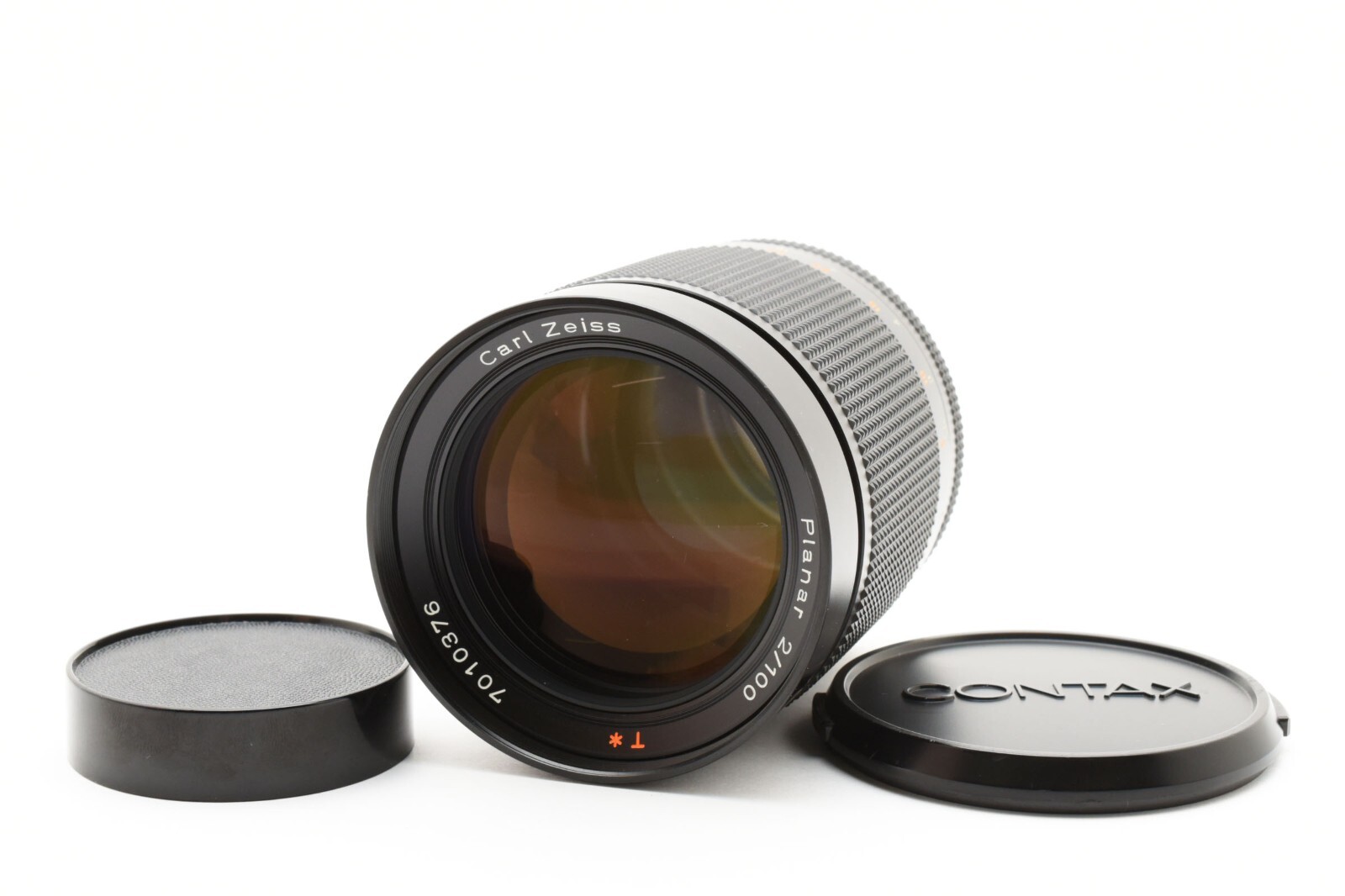 希少 CONTAX Planar T* 100mm F2 MMG 単焦点レンズ Mint] CONTAX Carl Zeiss Planar 100mm f/2 T* MMG Lens for C/Y From