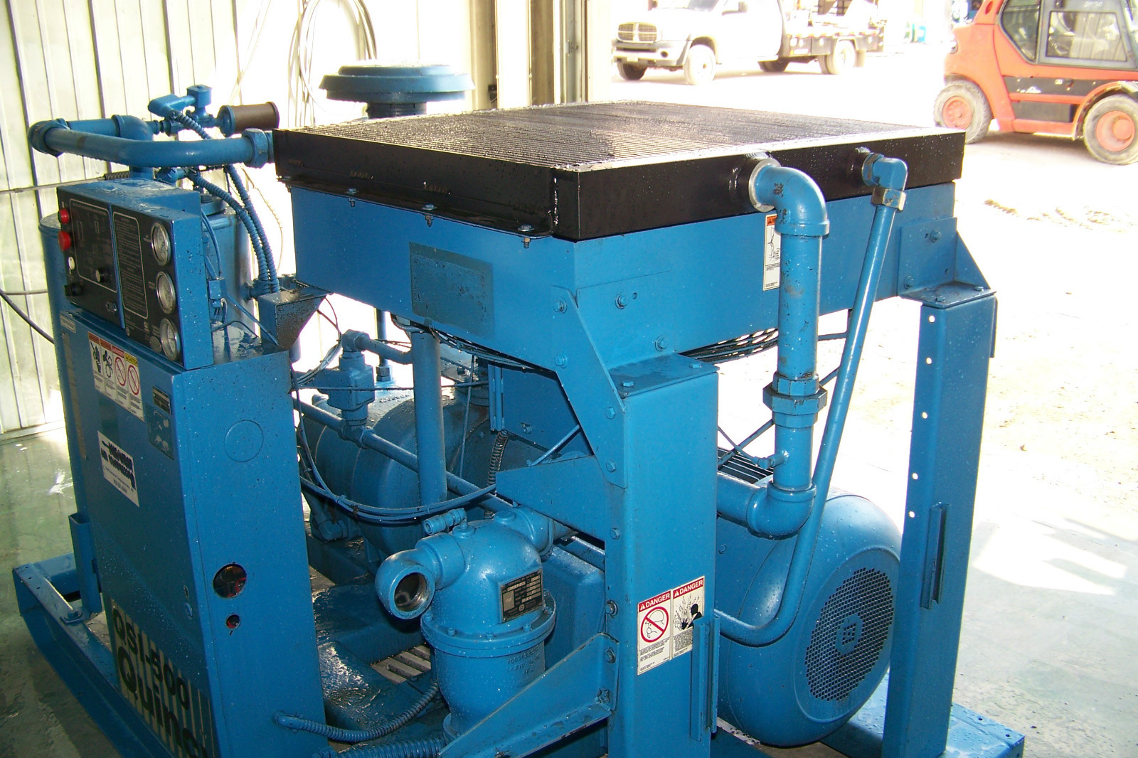 Quincy QSI 500  100 hp. Rotary Screw Air compressor, 1yr.  Airend Warranty