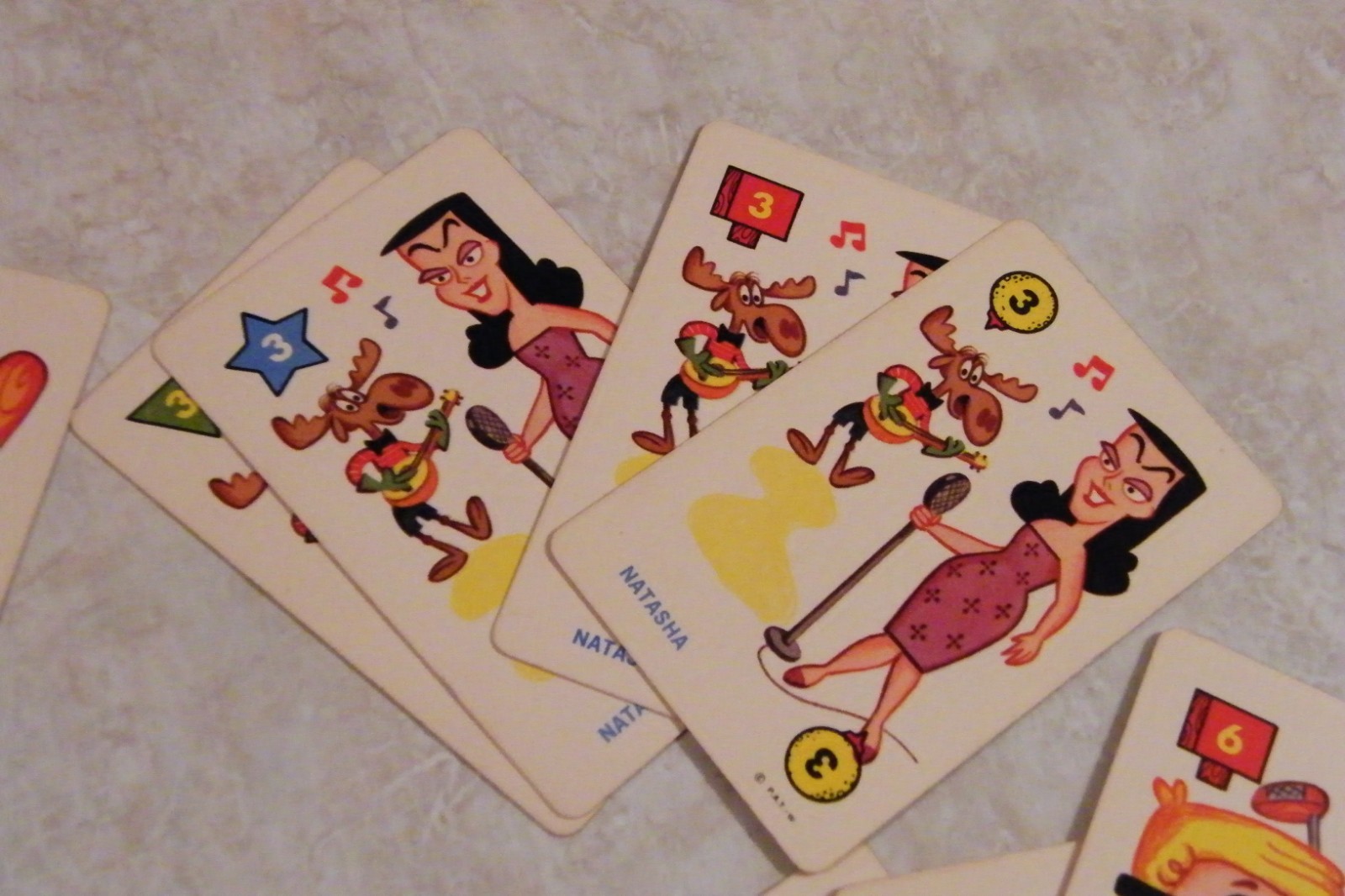 VINTAGE Casper the Friendly Ghost & His TV Pals ED-U CARDS CARD GAME