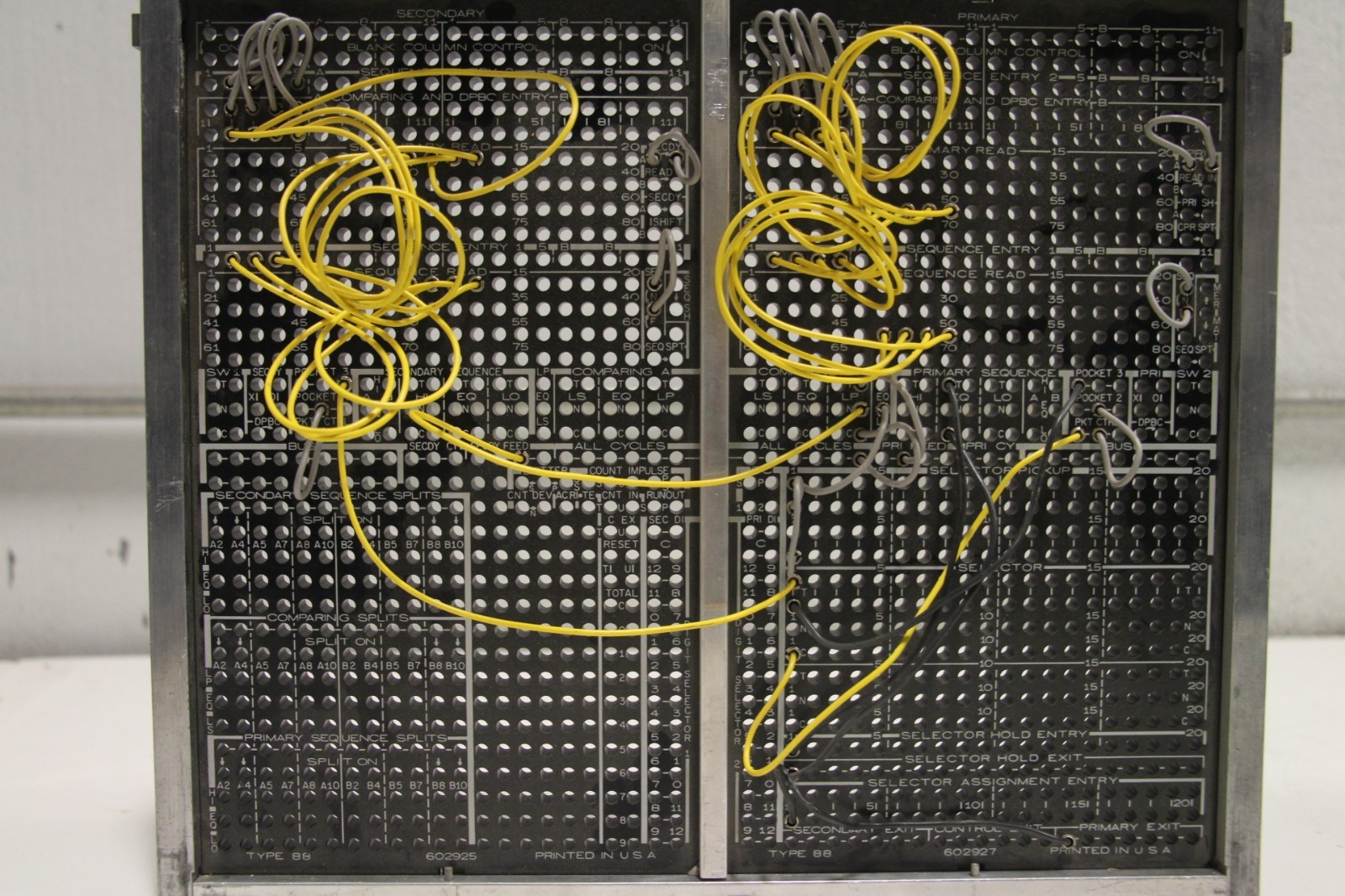 IBM Type 88 Patch Panel Numeric Collator w/Leads #1