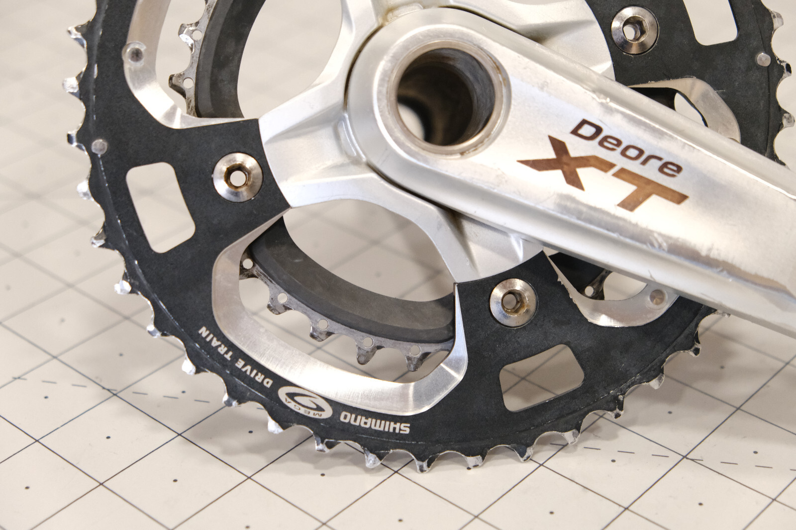 Shimano Deore XT FC-M770 Mountain Bike Drive Side Shimano Deore XT FC-M770 Mountain Bike Drive Side