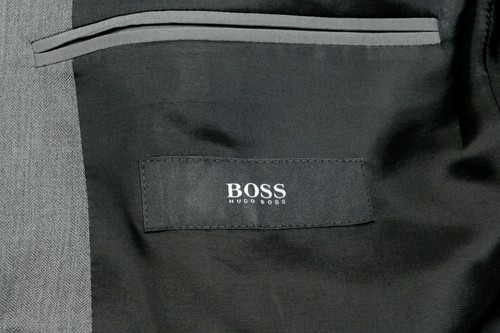 Pre-owned Hugo Boss "inwood2/winfield2" Men's 100% Wool Gray Two Button Suit