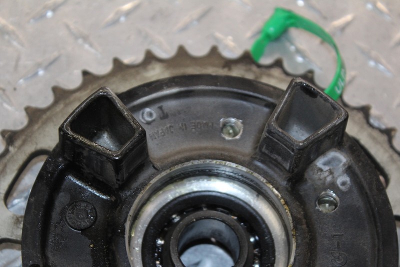 2014 KAWASAKI NINJA ZX6R ZX636E REAR BACK WHEEL DRIVE SPROCKET 43T