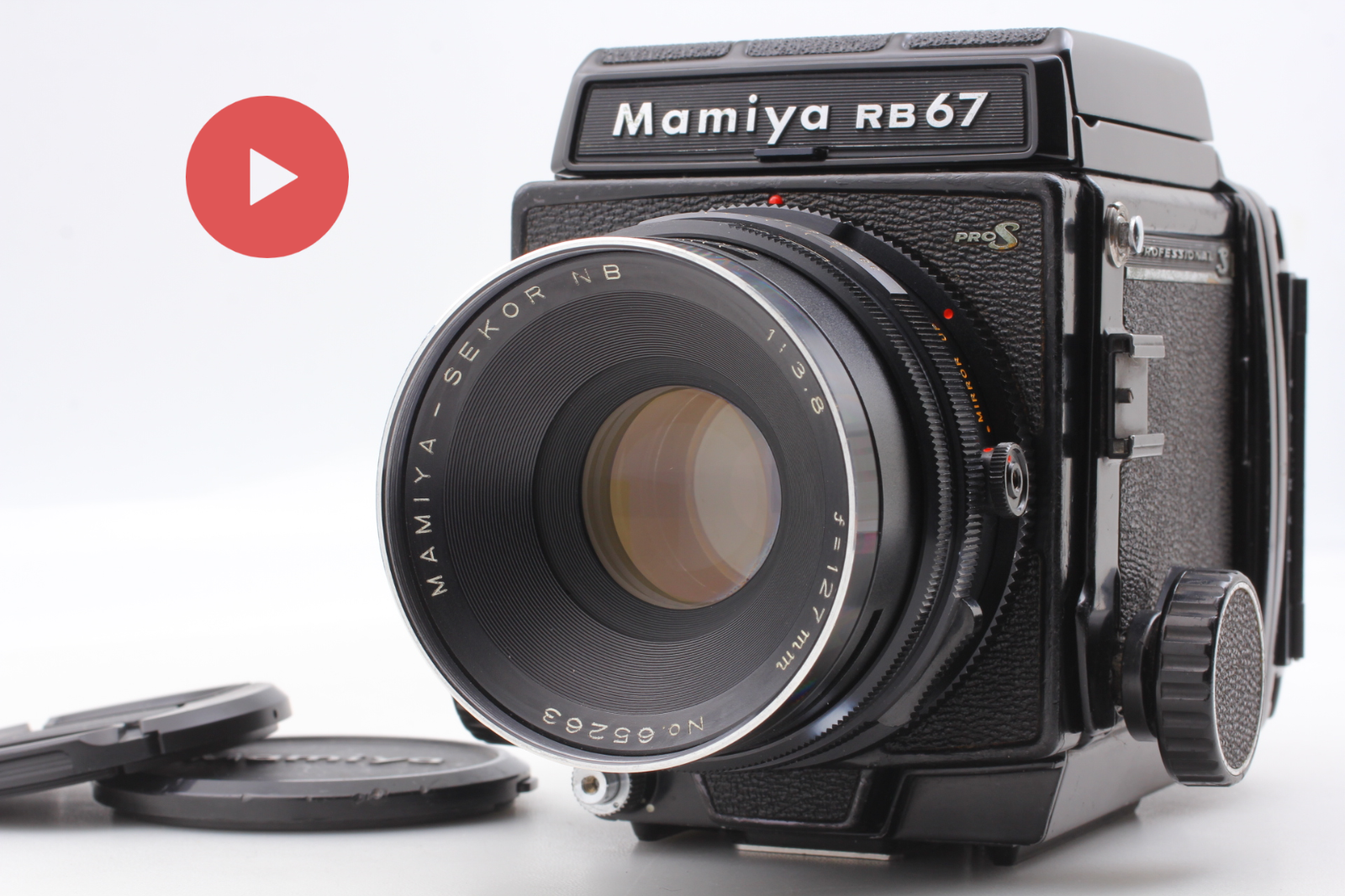 Mamiya rb67 sekor nb 127mm 3.8　フィルムカメラ Mamiya RB67 Pro-S + 127mm f3.8 Sekor NB + 120 Pro-S 6x7 Film
