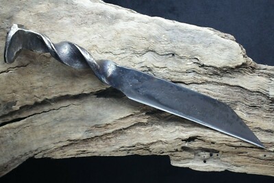 McAllister Forge & Clay Creek Mining & Trading Co.  Rail Road Spike Seax Chopper