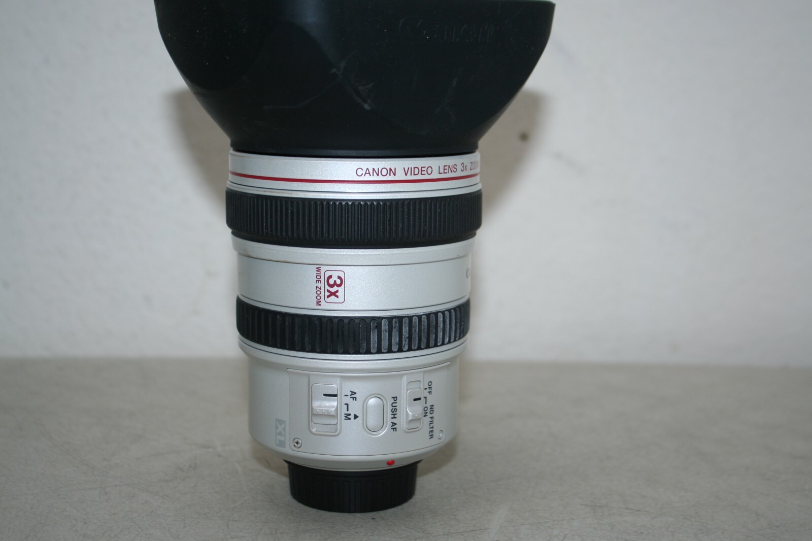 Canon Video Lens 3x Zoom XL 3.4-10.2mm 1:1.8-2.2 for XL1 XL2