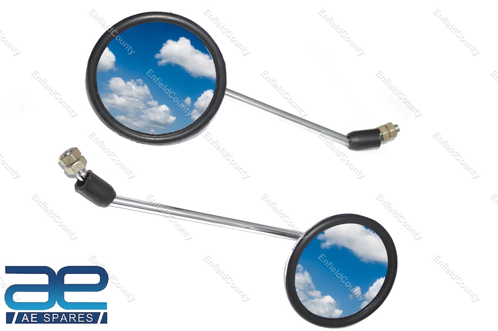 Vespa Px 125/150 Stella Chrome Mirror Set  