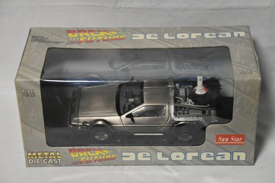 Sun Star 1:18 Back to the Future DeLorean DMC-12 with Mr. Fusion Engine 2710