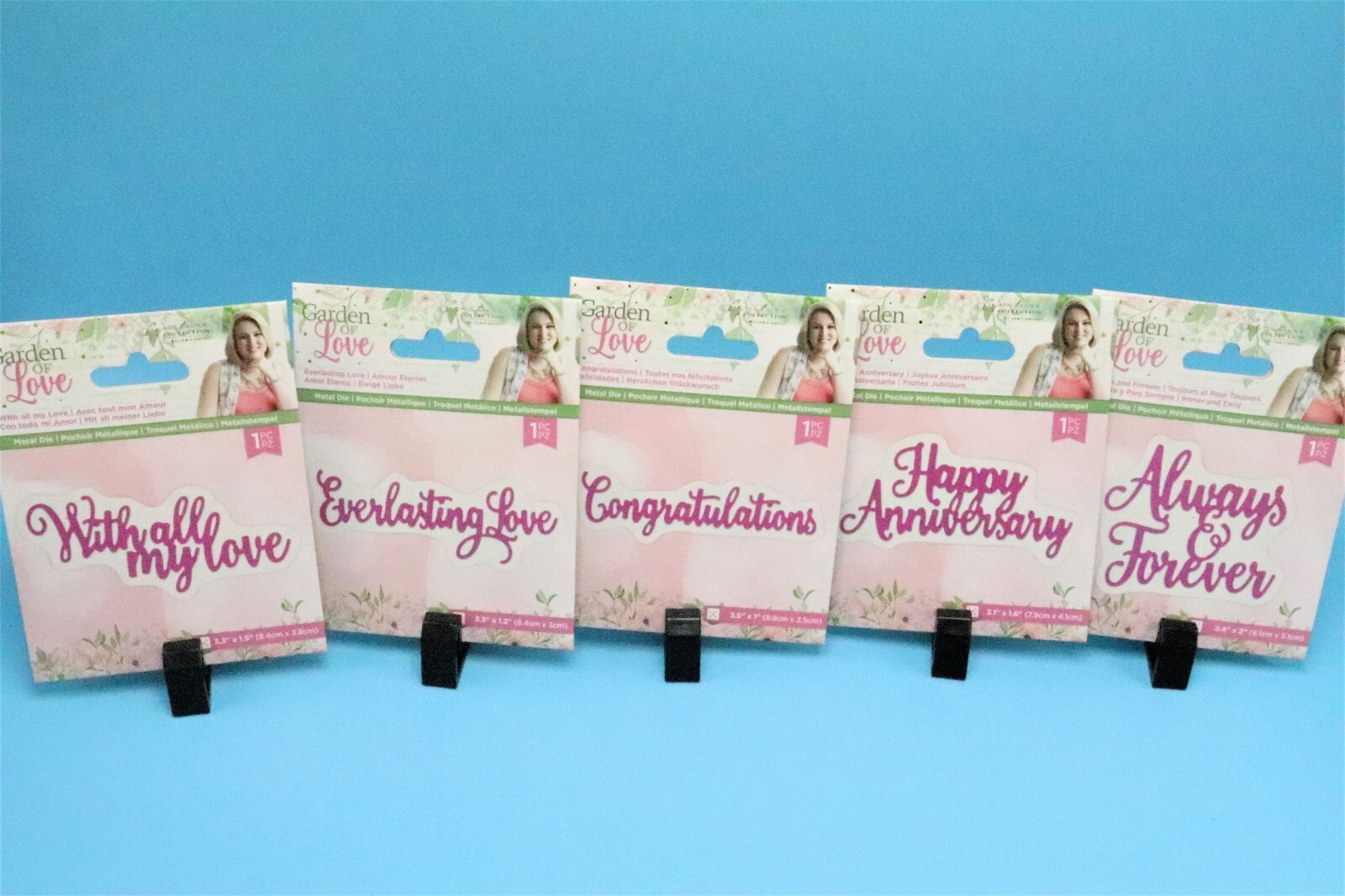 Crafters Companion- Garden Of Love -Die Cutting - Card Making- Stamps- Wax SEAL