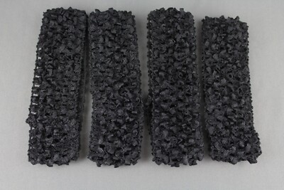 4 pack crochet wide headband soft sport stretchy ouchless ballet dance ballerina