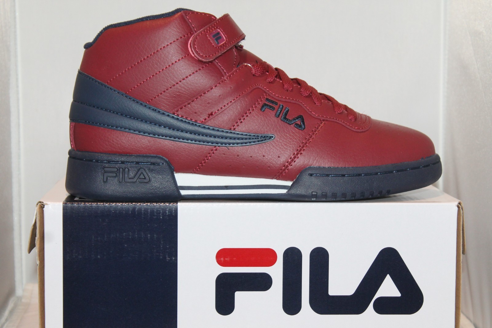 Mens Fila F13 F-13 Classic Mid High Top 