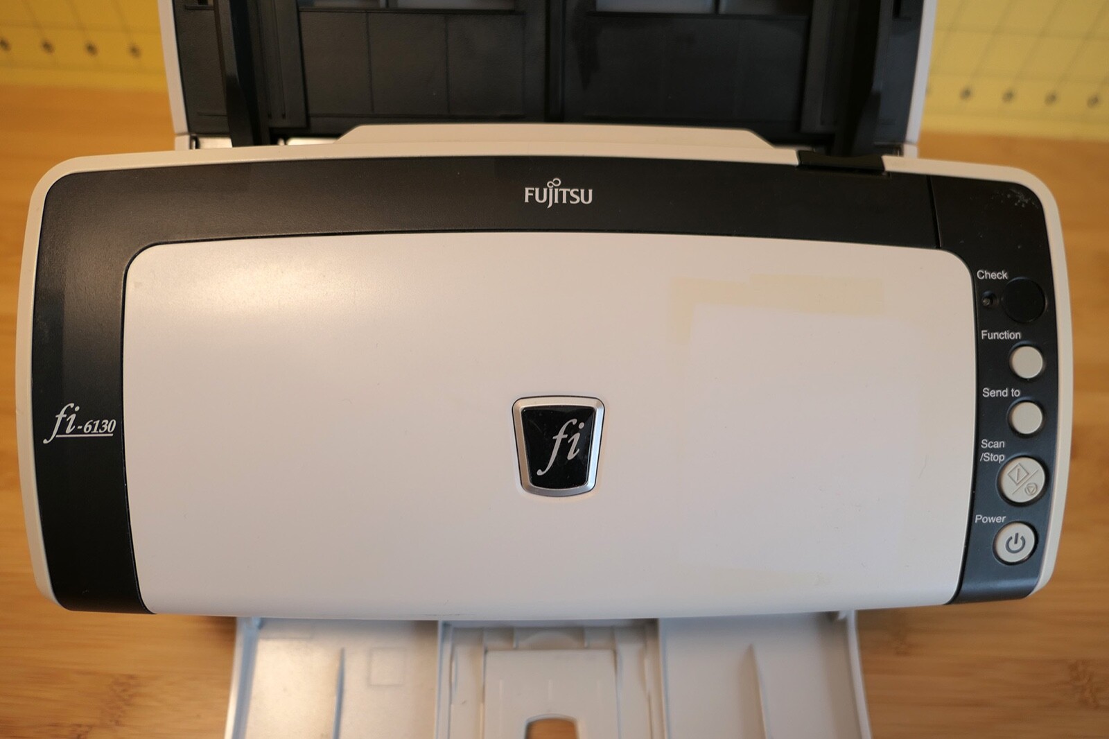 fi-6130 Fujitsu PA03540-B055 Duplex Document USB Scanner Color AC Adapter Tray