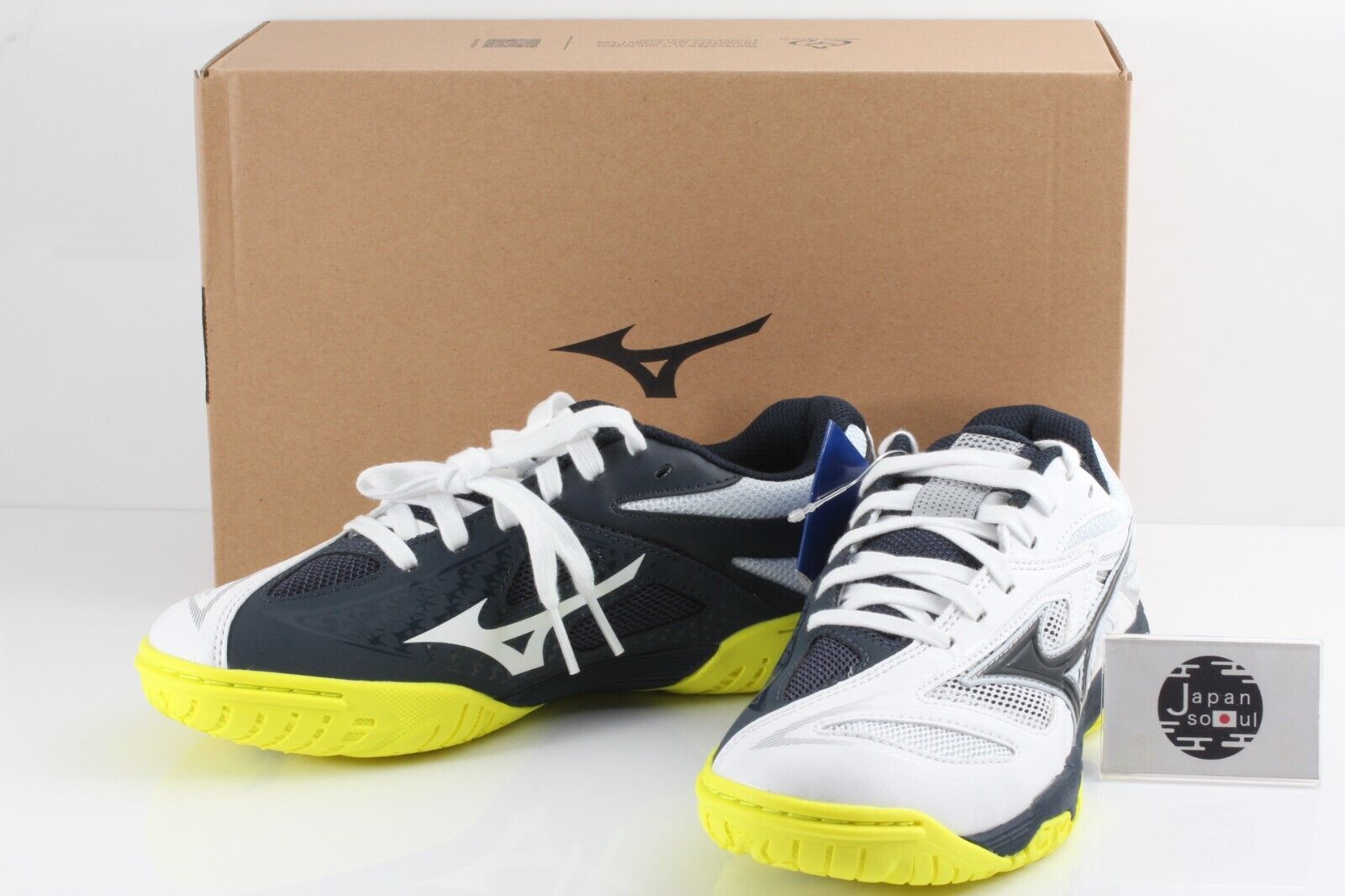 MIZUNO WAVE MEDAL 6 Black x Yellow 81GA191514 Table Tennis MIZUNO WAVE MEDAL 6 Black x Yellow 81GA191514 Table Tennis