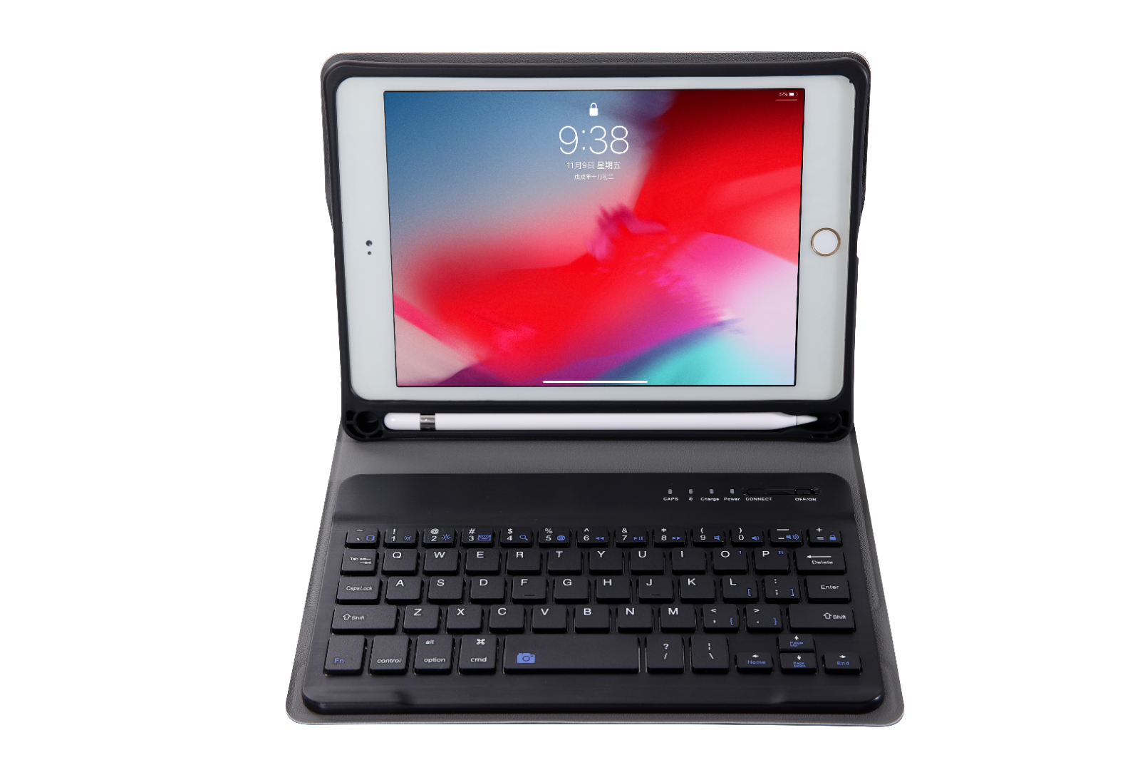 Ultra Thin Bluetooth Keyboard Case For Apple Ipad Mini 5 7 9 19 With Pen Slot Ebay