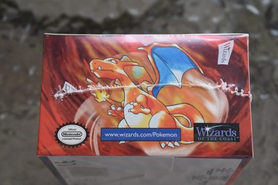 WOTC Pokemon Base Set 1 Unlimited Booster Box ...Sealed..Excellent+++ Condition