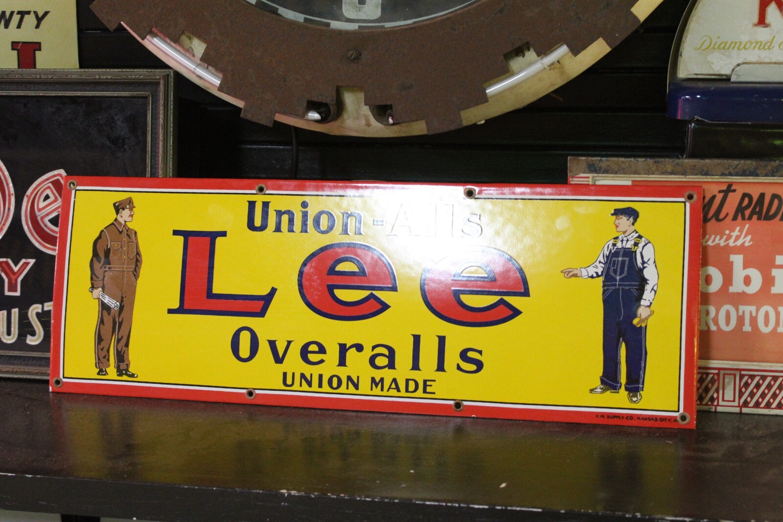 Lee Union-Alls オーバーオール L made in USA Lee Archives