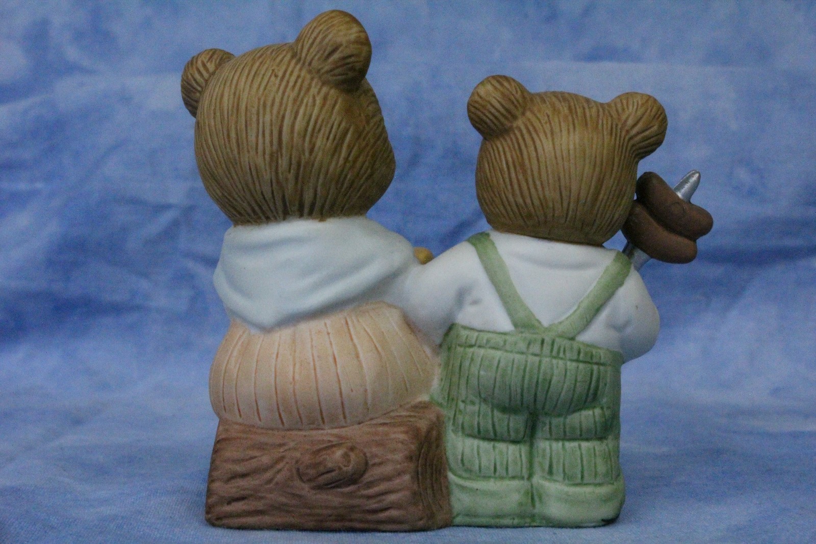 Vintage Homco ceramic figurines group # 1446 Sri Lanka