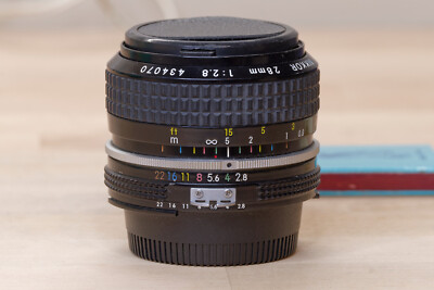 Nikon Nikkor 28mm f/2.8 Ai, Please Read Description