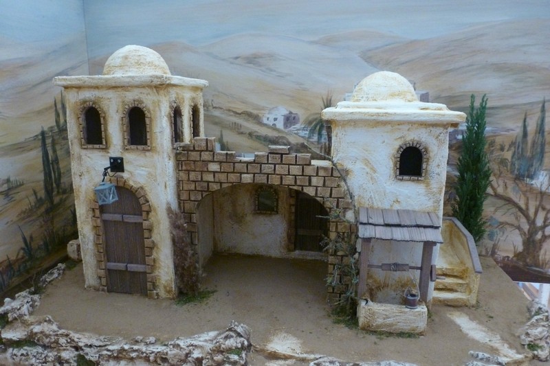 Krippenbausatz / Krippe Oriental / Bausatz Zum Krippe Selber Bauen / Ohne Deko