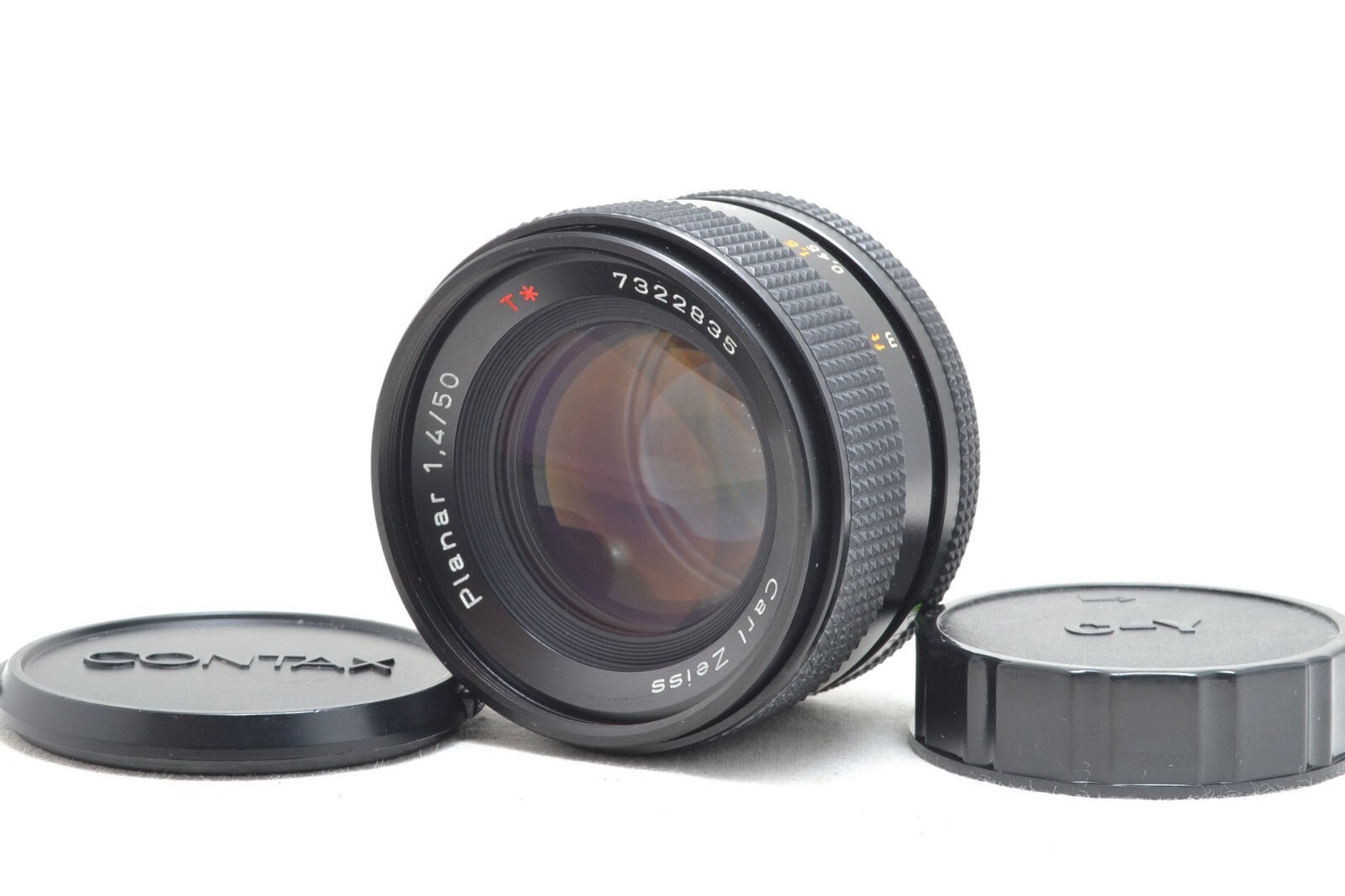 ❤美品❤　 Carl Zeiss Planar 1.4/50 T　CONTAX Near Mint] Contax Carl Zeiss Planar T* 50mm f/1.4 MMJ Lens