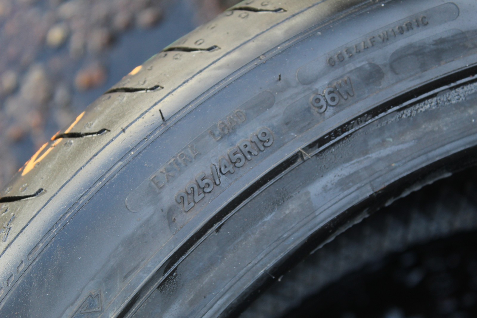 New 225 45 19 Goodyear, Eagle F1, XL, 96W, x1 Single Tyre (F1_tyres) FO L3761