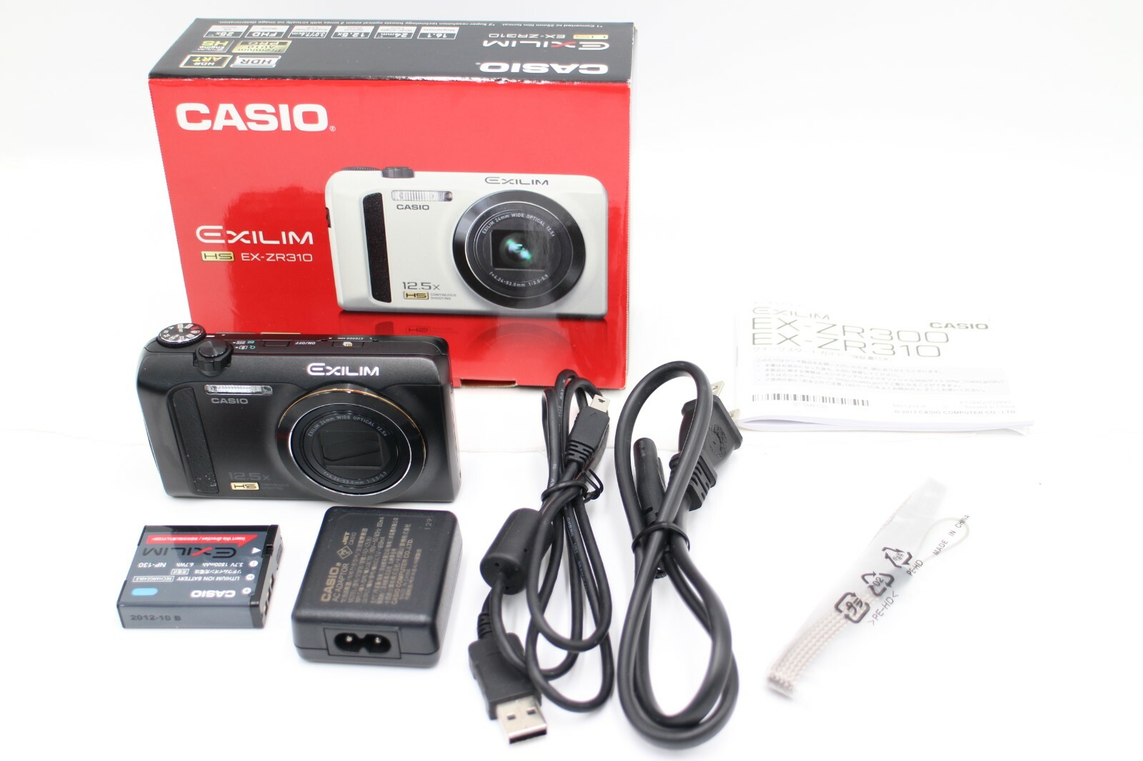 CASIO EX-ZR310 EXILIM High Speed Digital Camera 16.1MP CASIO EX-ZR310 EXILIM High Speed Digital Camera 16.1MP
