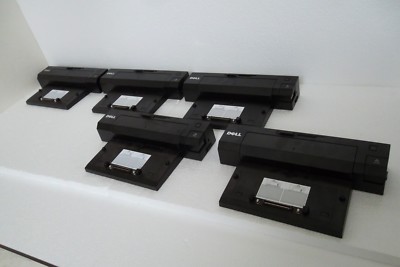 LOT-5 Dell PR02X Latitude Precision E-Port Plus Dock Station USB 3.0 DVI 35RXK