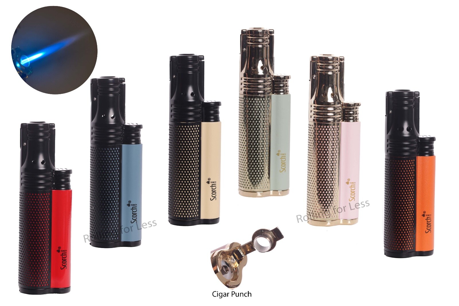 Scorch Torch 90 Deg Single Flame Torch Lighter with Cigar