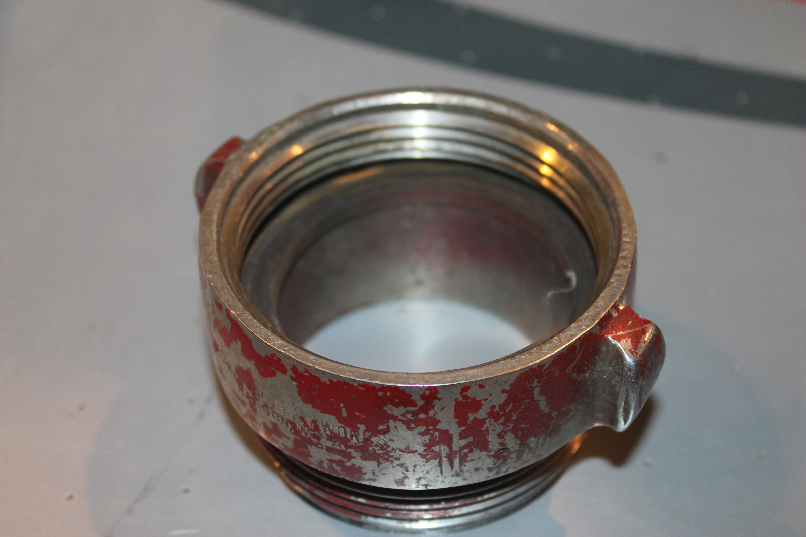 Fire Hose Thread Adapter  2 1/2