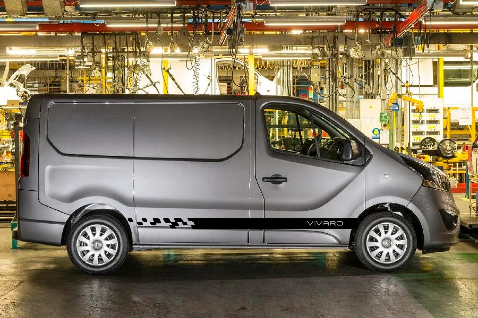 Vivaro Side Stripes Graphics Both Sides Decals Any Colour Stickers