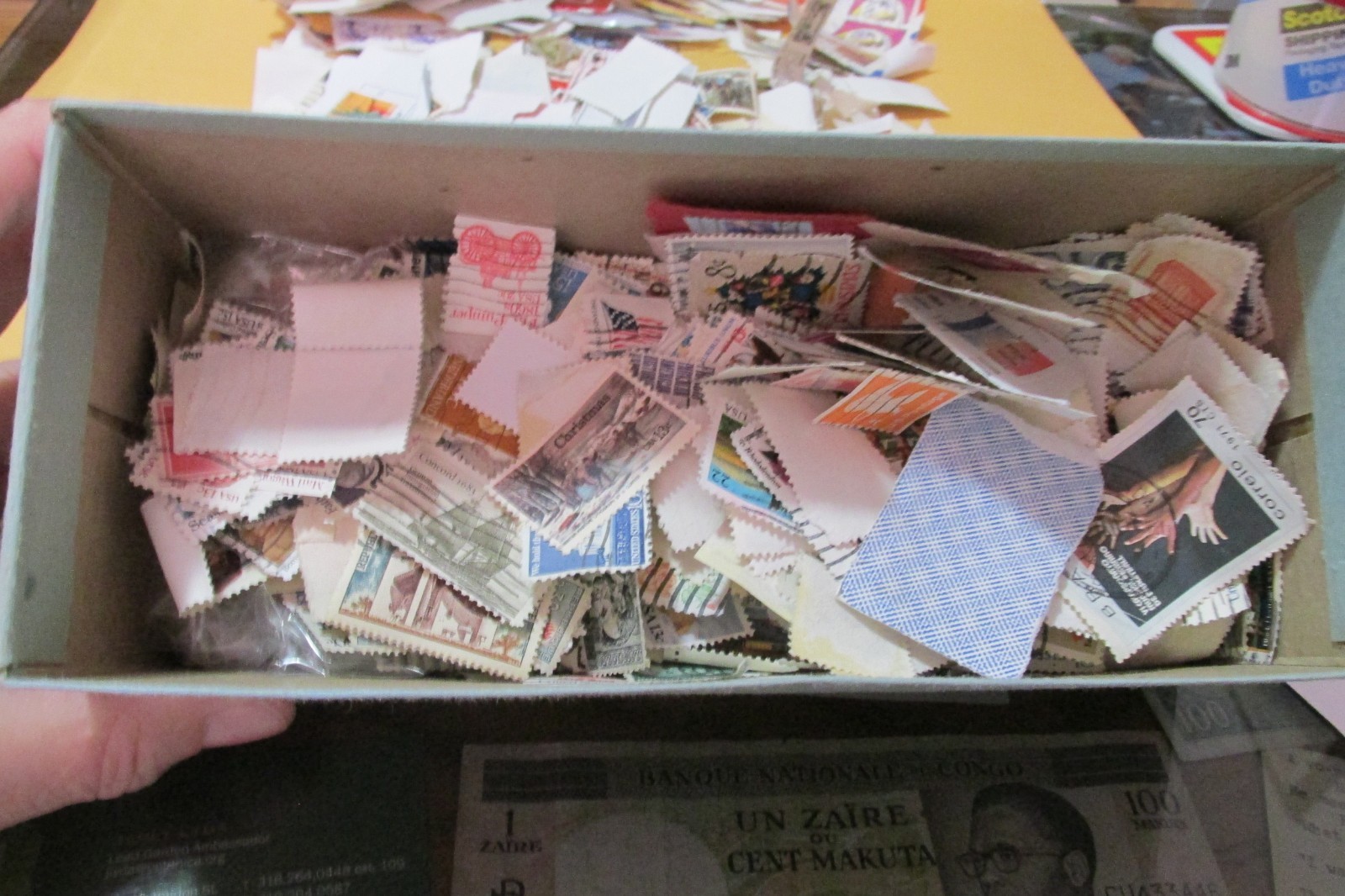 USED STAMPS FROM THE 50s,60s, &70s. SOME UNUSED