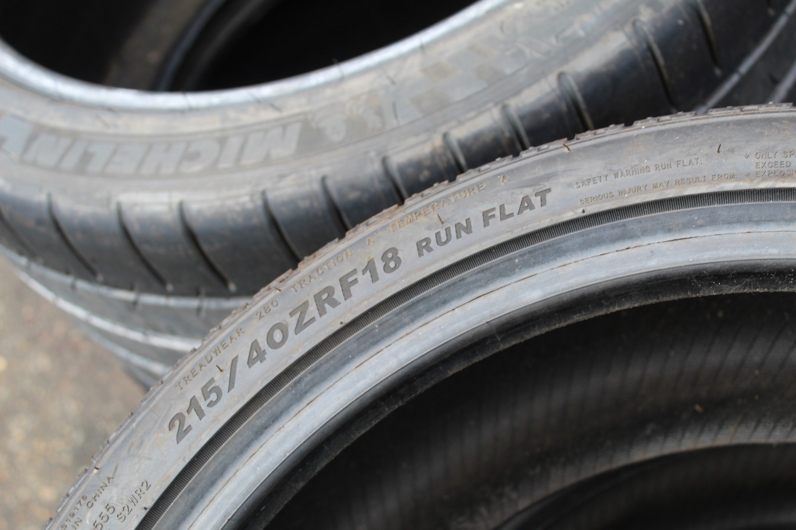 New 215 40 18 Churchill, RunFlat, RCB009, 85Y, x1 Tyre (F1_tyres) L3589