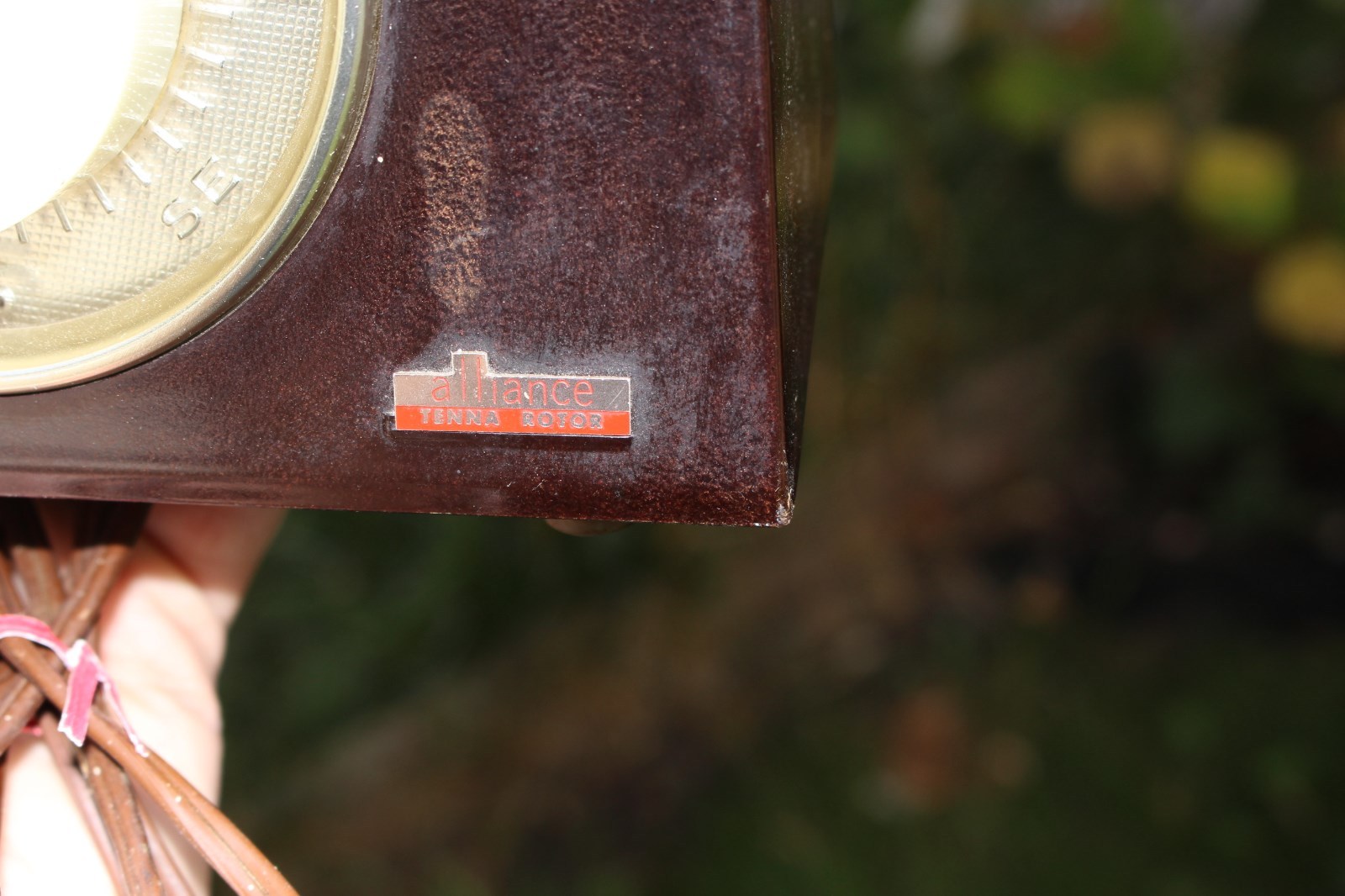 Alliance Tenna Rotor Bakelite Controller Model U-98 Ham Radio TV Antenna Vintage