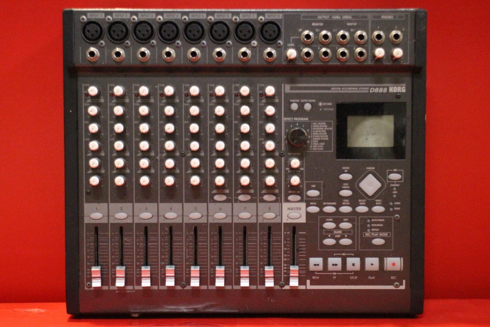 KORG D888 マルチトラックレコーダー KORG D888 Digital Recording Studio Multi Track Recorder MTR