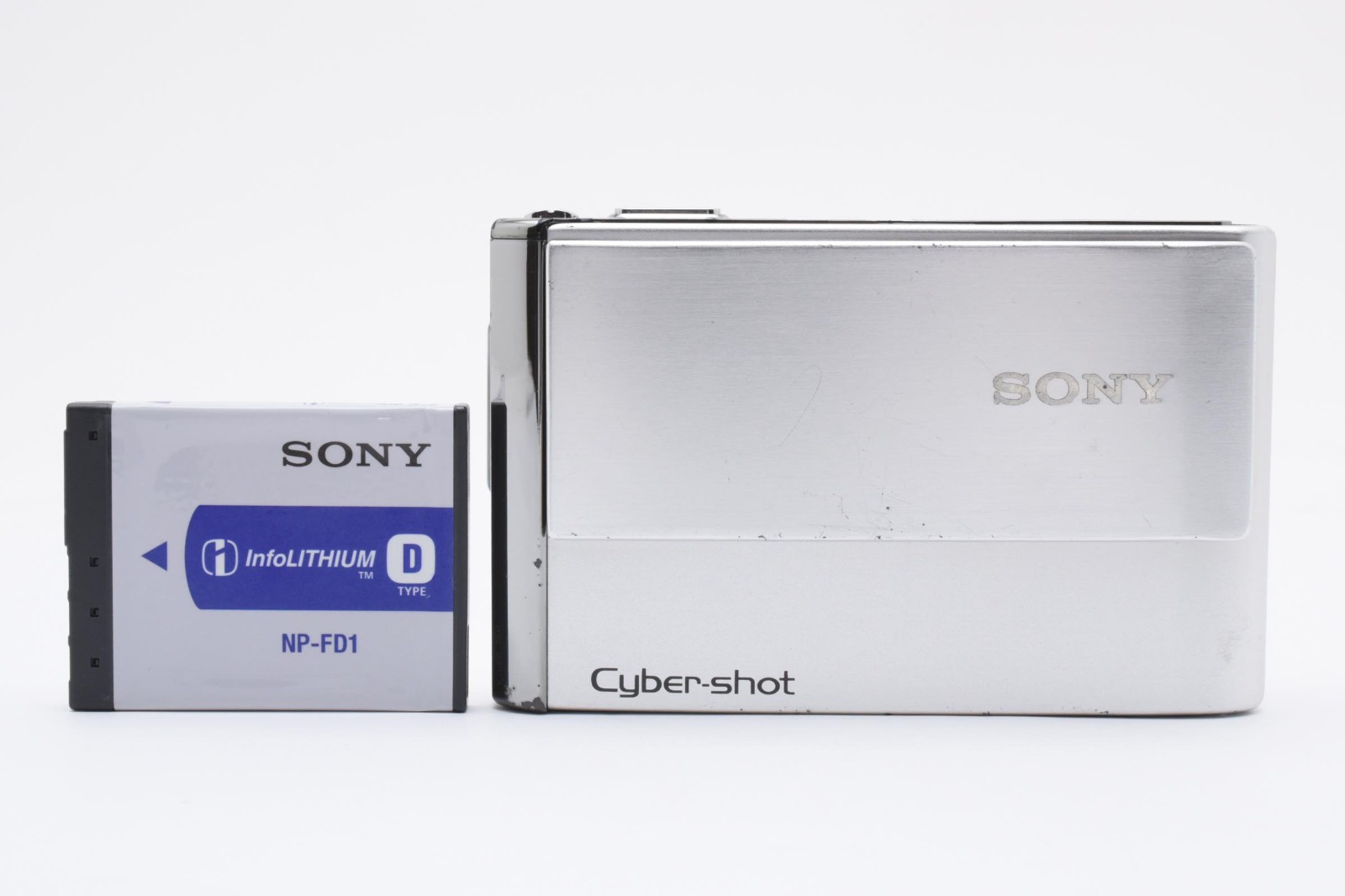 SONY Cyber-shot DSC-T70 Compact Digital Camera Silver Japan