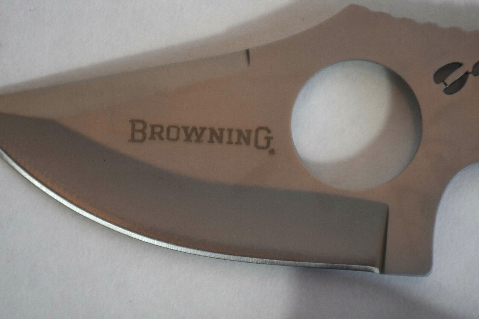 Browning Skinning Knife Model 087 Made For Rocky Mountain Elk Foundation.