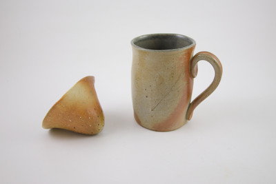 Rooted in Clay Studio Pottery Coffee Tea Pour Over Cup Mug League of NH Crafts