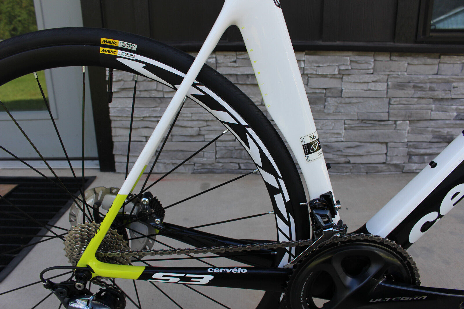 56 cm - 2018 Cervelo S3 - Disc- Ultegra- 18lbs - $5,000 56 cm - 2018 Cervelo S3 - Disc- Ultegra- 18lbs - $5,000