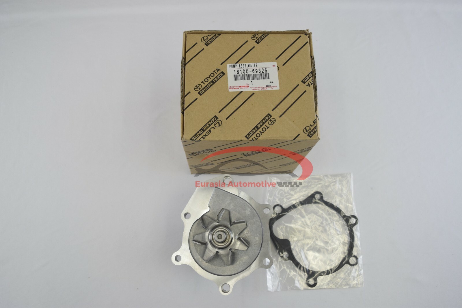 虹次 Genuine Toyota Land Cruiser 1992-1998 Engine Water Pump