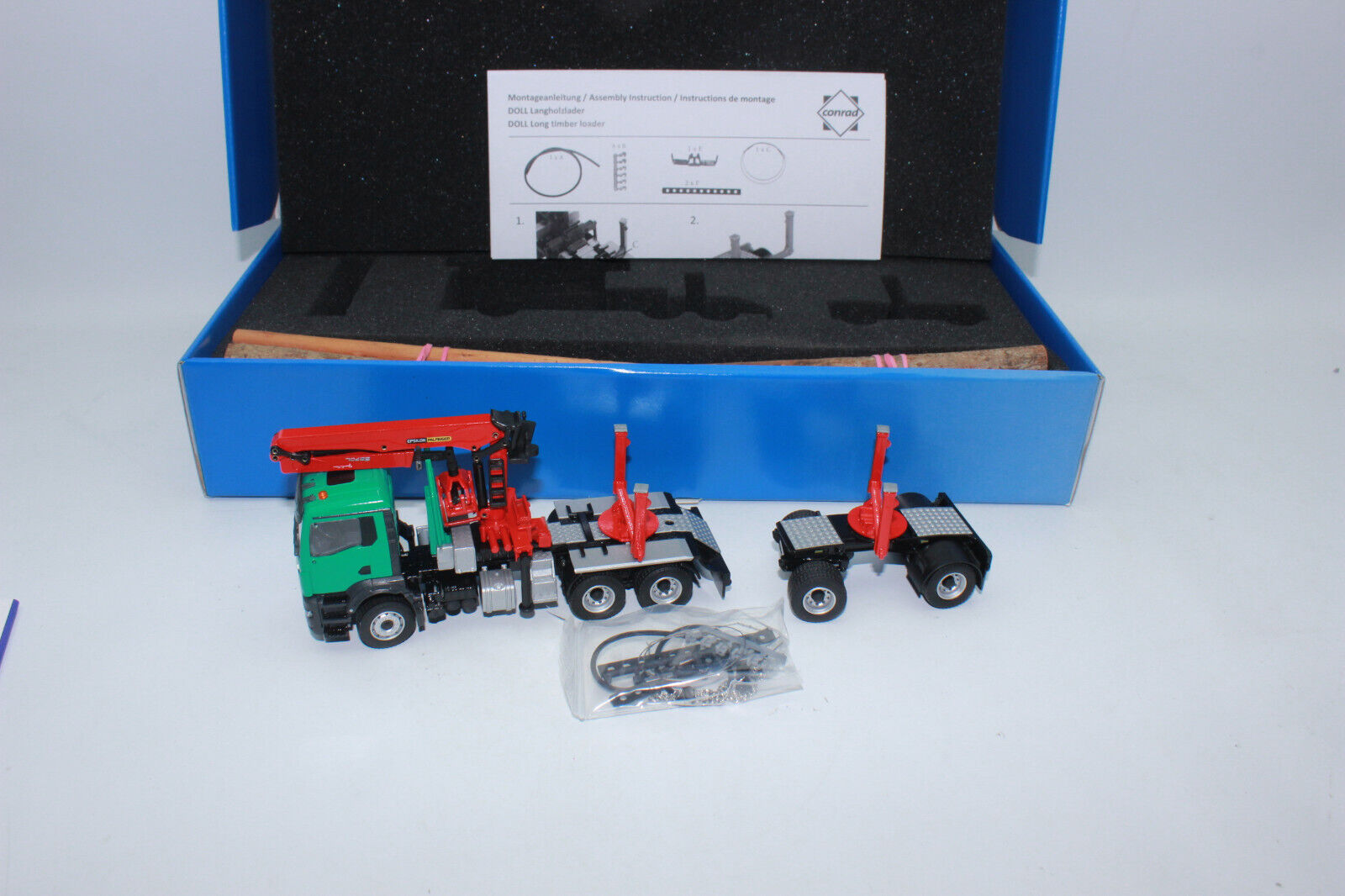 Conrad 81179 01 Doll Lanholzlader MAN TSG 3achs mit 2achs Conrad 81179 01 Doll Lanholzlader MAN TSG 3achs mit 2achs