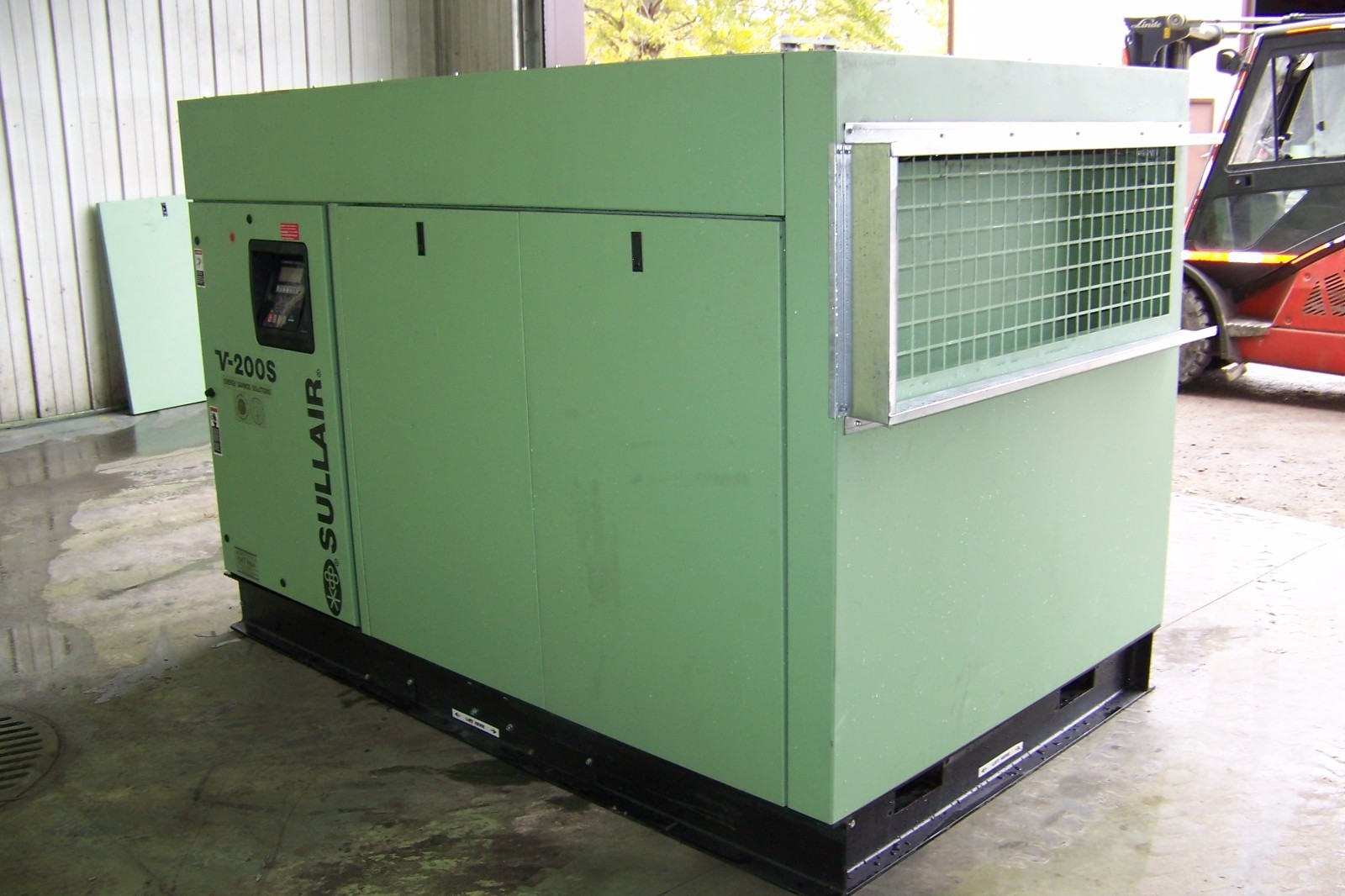 Sullair  VS-200TS- 200 AC/AC  VSD Rotary Screw Air comp, 1yr Airend Warranty