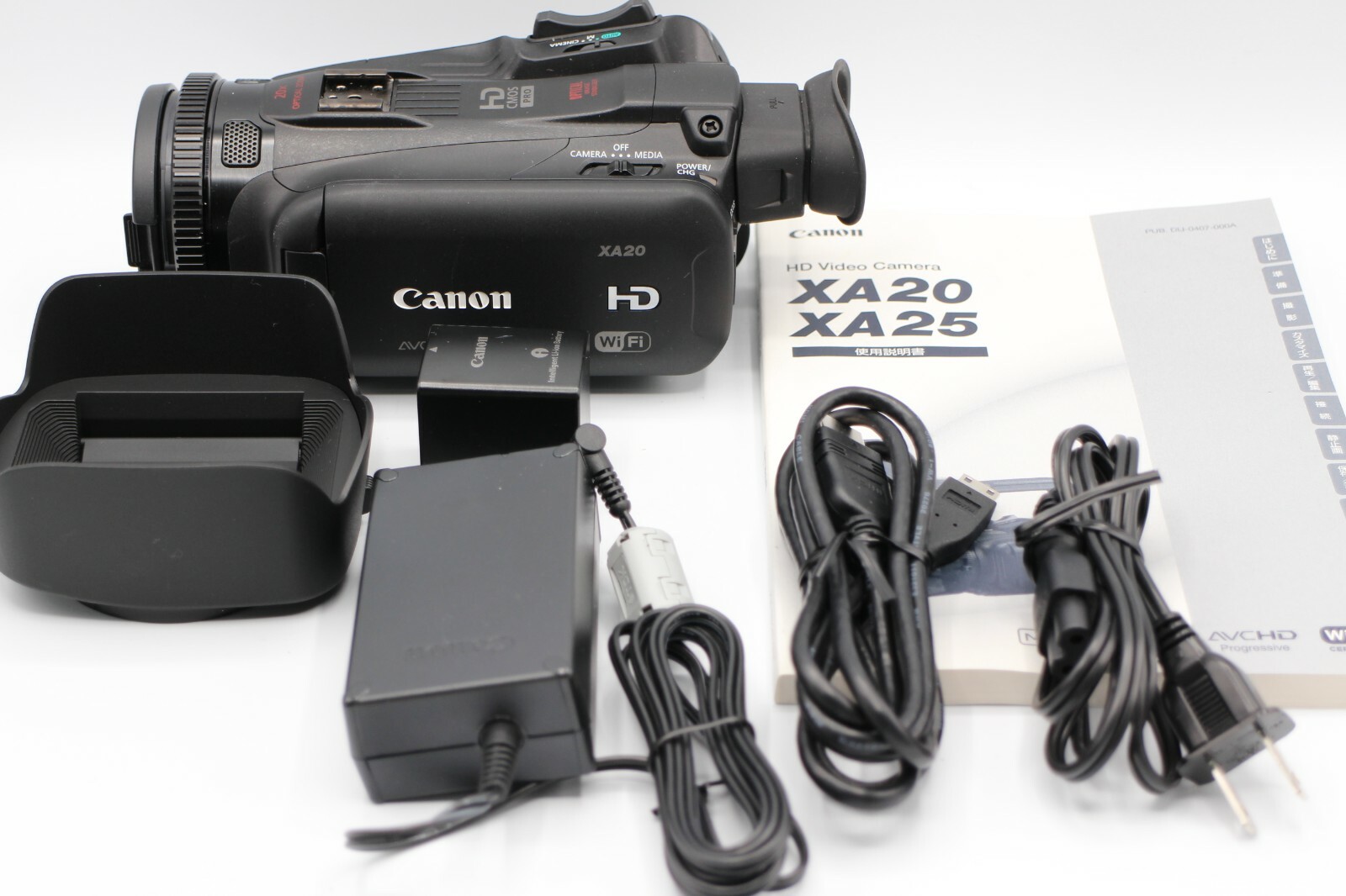 Canon XA20 HD ビデオカメラ 本体 Canon 業務用デジタルビデオカメラ XA20がやってきた！ 開封編