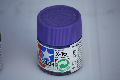 Tamiya Peinture Pot 10ml X16 Violet Brillant