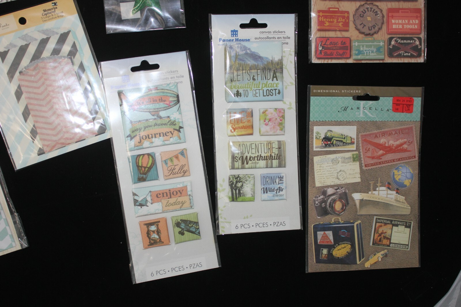Lot of Brand New Scrapbook Supplies/Embellishments ~ K&Co, Inky Antics, & More!