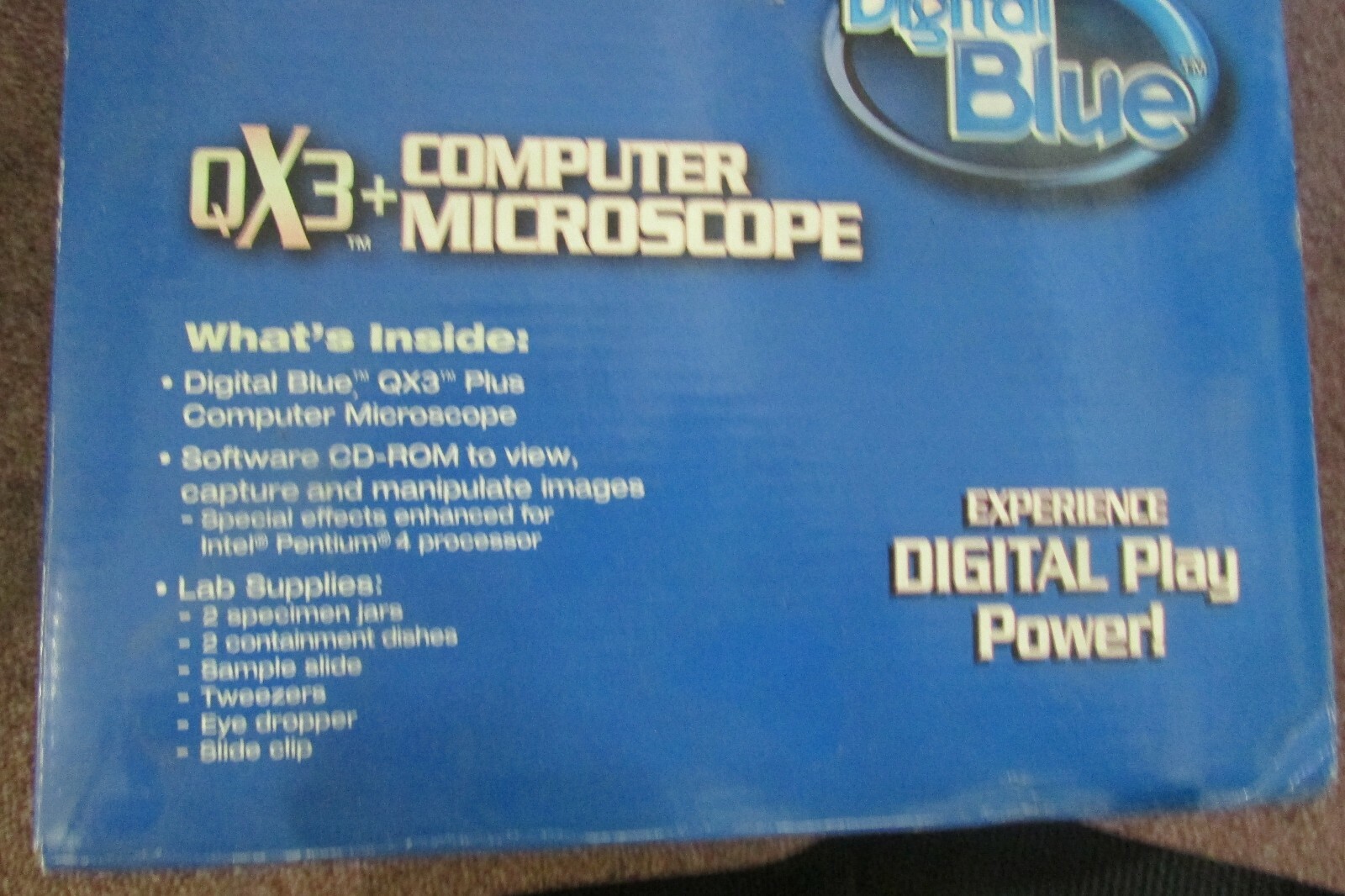 DIGITAL BLUE QX3 COMPUTER MICROSCOPE